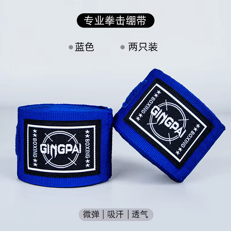 Elastic Boxing Hand Wraps - Breathable Muay Thai Bandages for Kickboxing, MMA, and Boxing (1.5M, 3M, 5M Options)