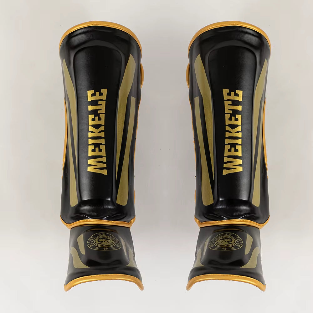 Boxing Shin Guards MMA Fighting Shin Guards Sanda Muay Thai Ankle Guards Unisex Competition Training Shin Guards