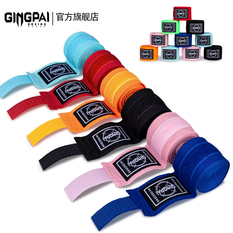 Elastic Boxing Hand Wraps - Breathable Muay Thai Bandages for Kickboxing, MMA, and Boxing (1.5M, 3M, 5M Options)