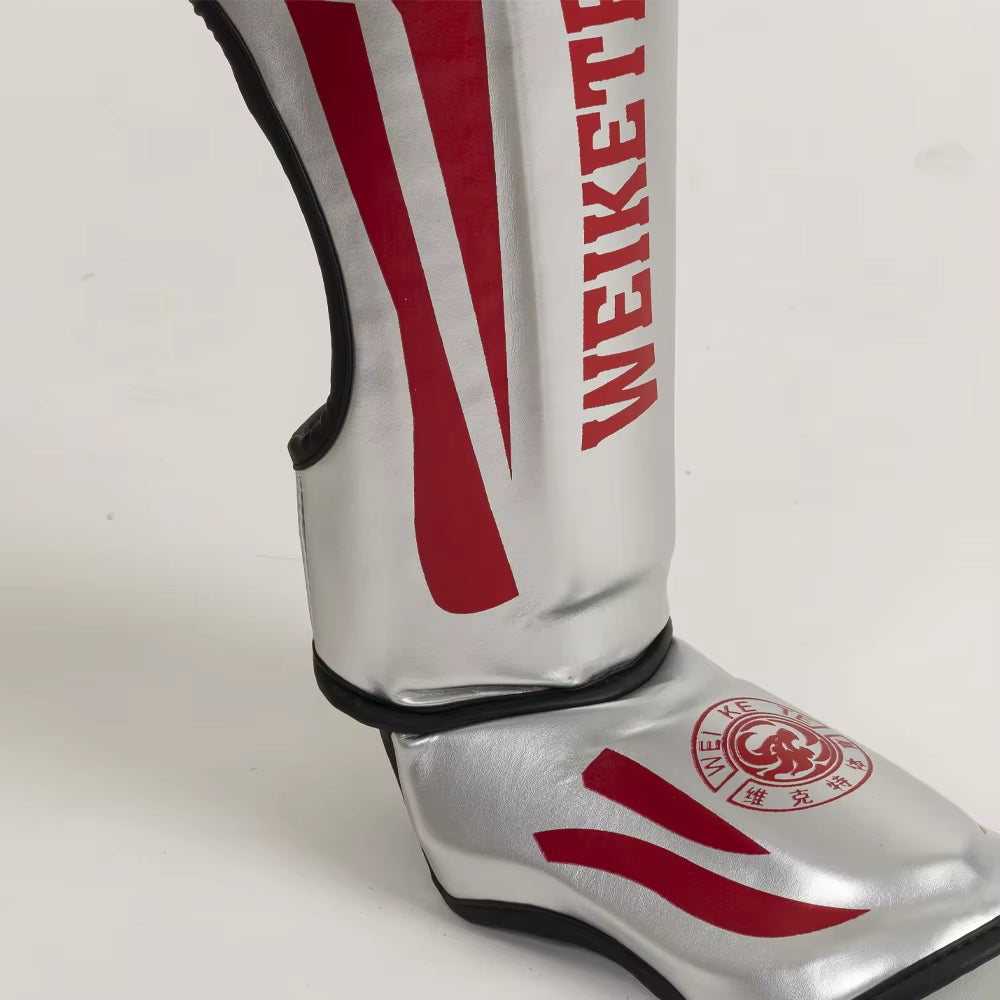 Boxing Shin Guards MMA Fighting Shin Guards Sanda Muay Thai Ankle Guards Unisex Competition Training Shin Guards