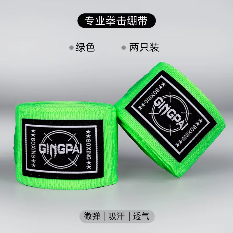 Elastic Boxing Hand Wraps - Breathable Muay Thai Bandages for Kickboxing, MMA, and Boxing (1.5M, 3M, 5M Options)