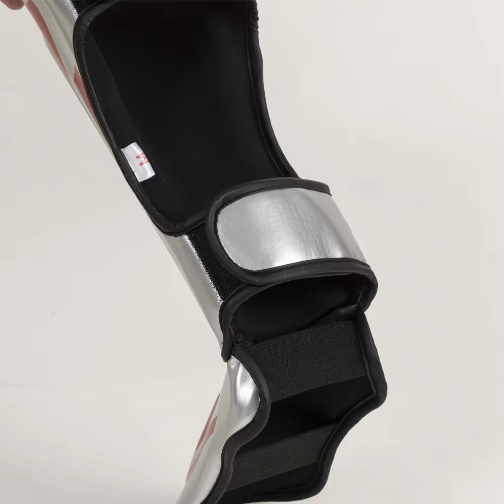 Boxing Shin Guards MMA Fighting Shin Guards Sanda Muay Thai Ankle Guards Unisex Competition Training Shin Guards