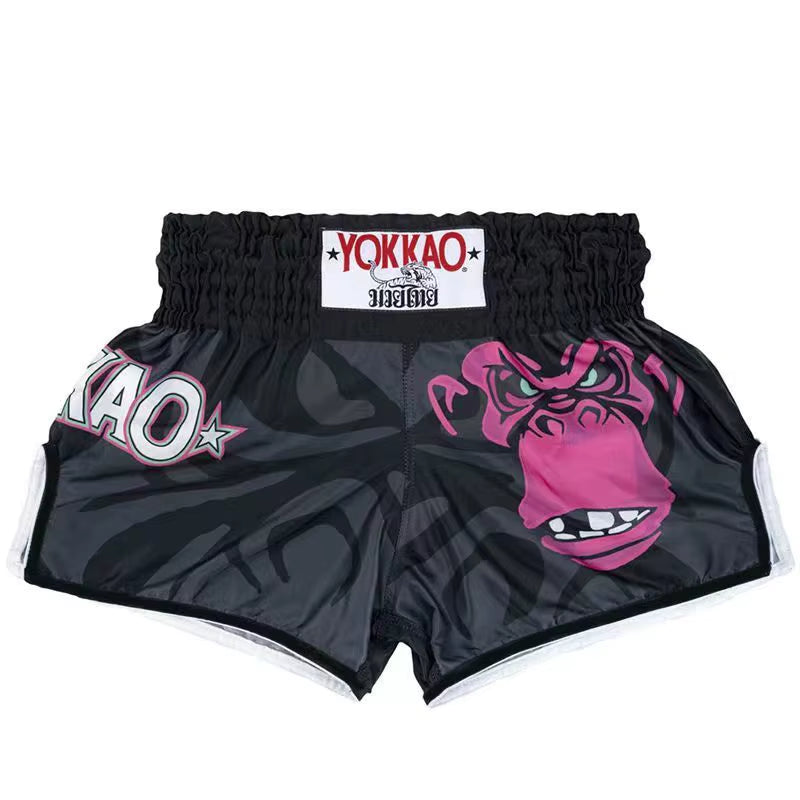 EVERBOUT Muay Thai Boxing Sanda Training Pant Fighting Sports Professional Men'S and Women'S Shorts