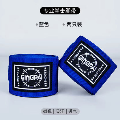 Elastic Boxing Hand Wraps - Breathable Muay Thai Bandages for Kickboxing, MMA, and Boxing (1.5M, 3M, 5M Options)