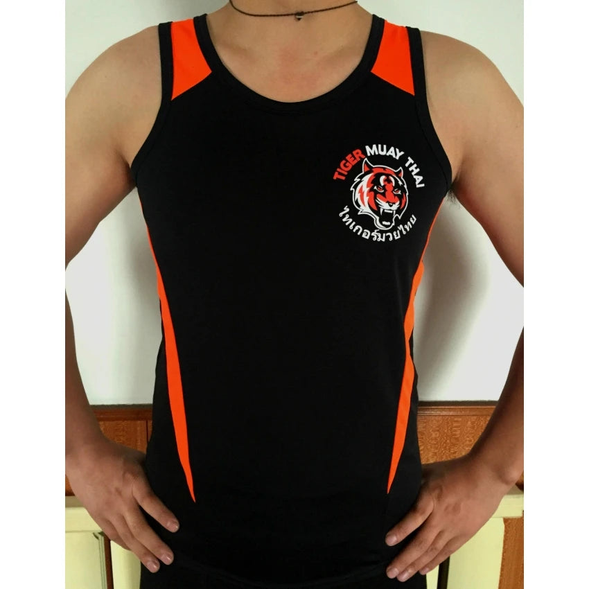Black Tiger Muay Thai MMA Training Vest Breathable Absorbent Mma Muay Thai Clothingshort Mma Mma Man Boxing Shorts Jaco Short