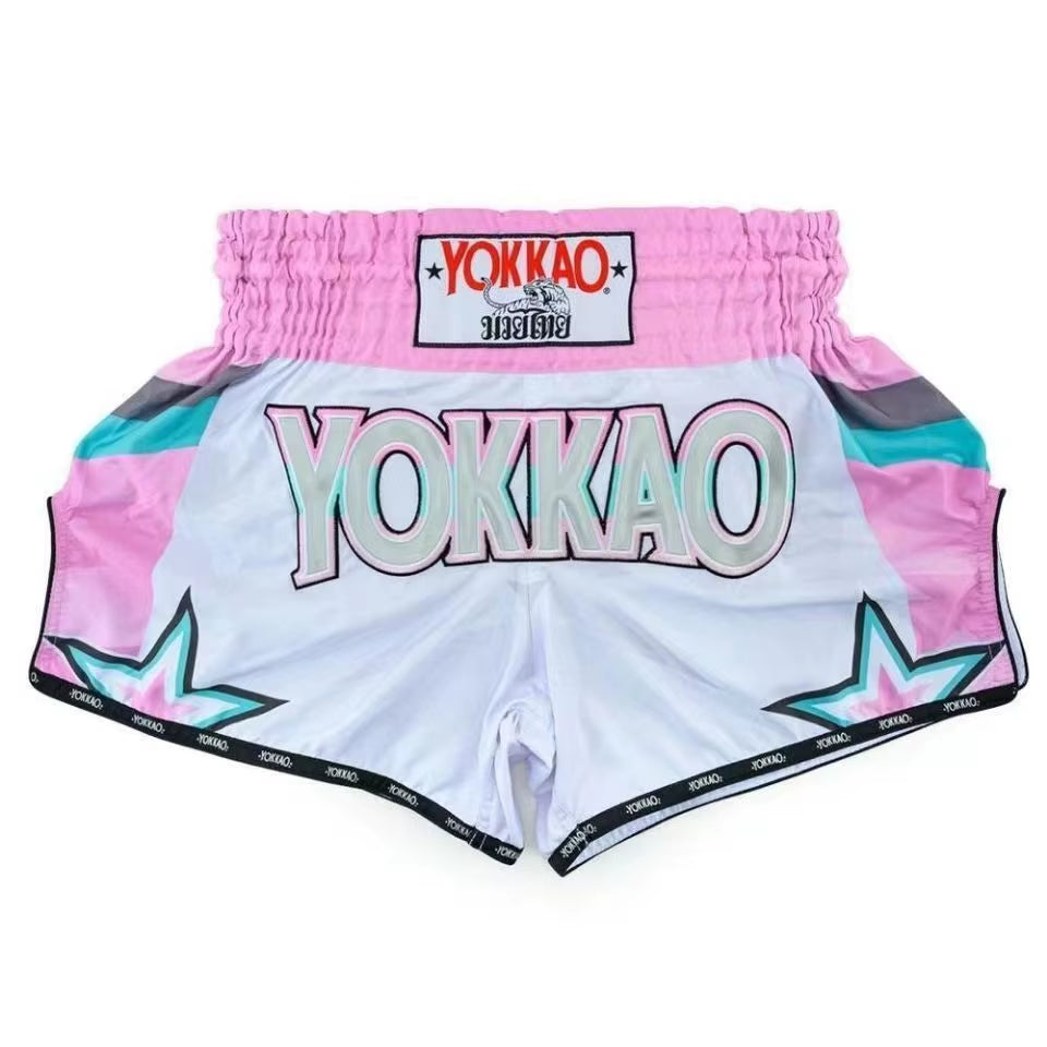 EVERBOUT Muay Thai Boxing Sanda Training Pant Fighting Sports Professional Men'S and Women'S Shorts