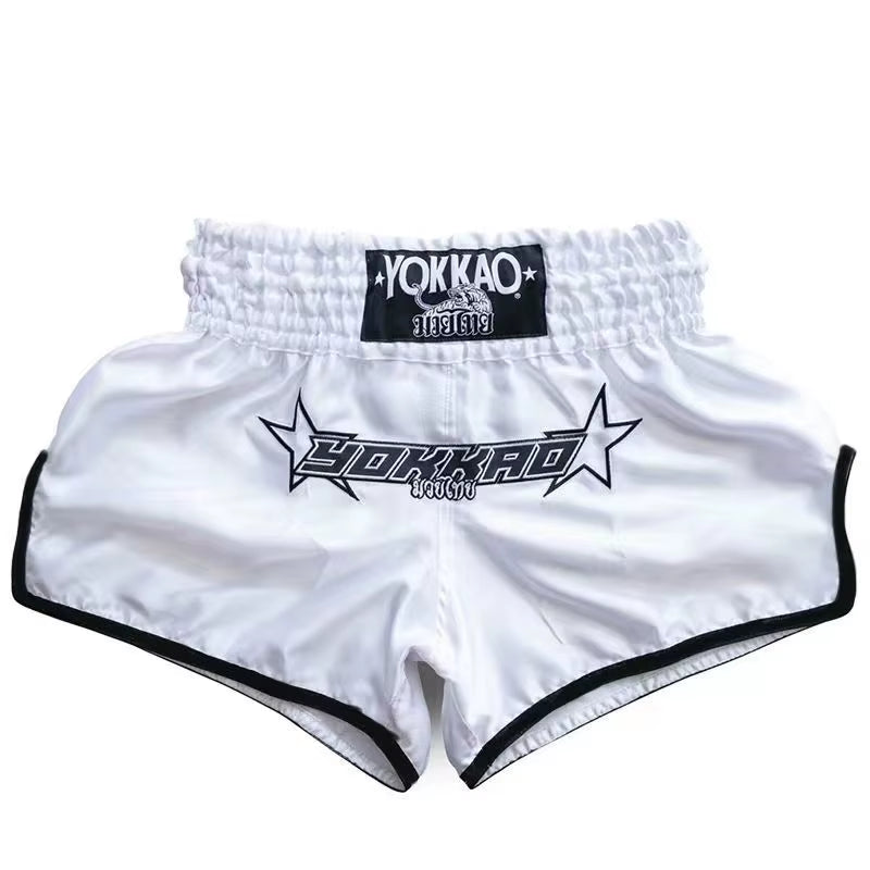 EVERBOUT Muay Thai Boxing Sanda Training Pant Fighting Sports Professional Men'S and Women'S Shorts