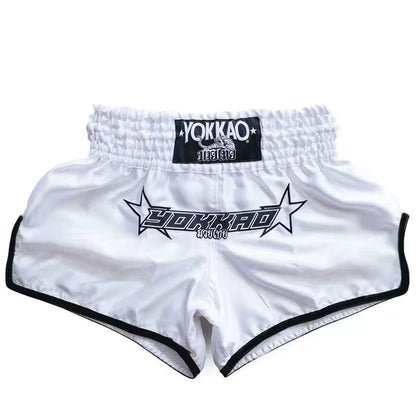 EVERBOUT Muay Thai Boxing Sanda Training Pant Fighting Sports Professional Men'S and Women'S Shorts